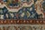 Traditional 19th Century Antique Malayer Rug With Floral Medallion in Indigo, Terracotta & Sage For Sale - Image 3 of 8