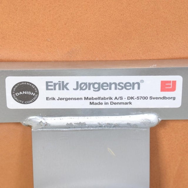 Vintage Corona Chair in Walnut and Leather by Erik Jørgensen, 2000s For Sale - Image 17 of 18