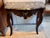 Italian 19th Century Walnut Console With Serpentine Marble Top For Sale - Image 3 of 10