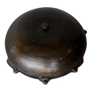 Lacquered Bamboo Turtle Shaped Offering Bowl, Central Myanmar C. 1910 For Sale
