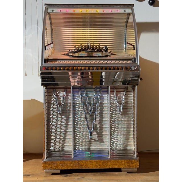 Rock-Ola 1448 Icicle Model Jukebox, 1955 For Sale - Image 6 of 18