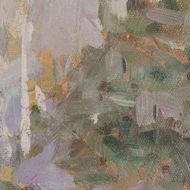 Cattle Drive Beneath a Southern Sky, 1980s, Oil on Canvas For Sale - Image 3 of 5