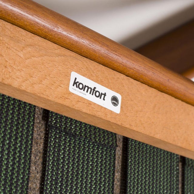 Mid-Century Modern Teak 3-Seater Sofa by Arne Wahl Iversen for Komfort, Denmark, 1960s For Sale - Image 10 of 12