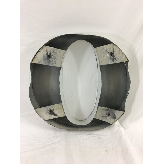 This fabulous metal letter O came from an outdoor sign in France. It is painted a lovely lilac purple, which also reads as...