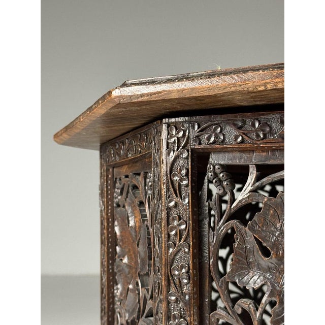 Wood Anglo Indian Side Table, 1800s For Sale - Image 7 of 18