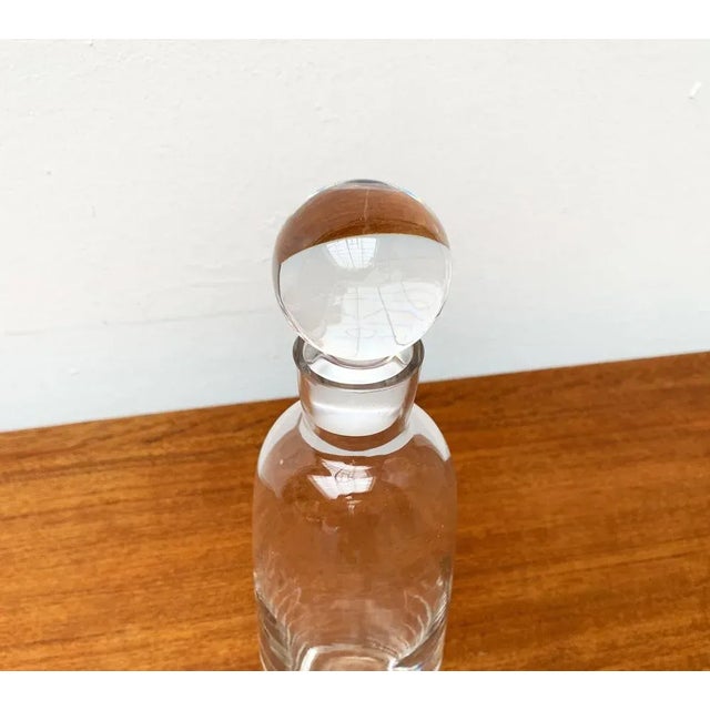 Vintage German Glass Carafe from Peill & Putzler, 1970s For Sale - Image 11 of 18