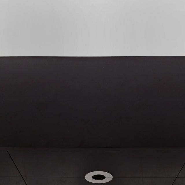 Bar Sideboard in Black Laminate and Chrome by Mario Sabot, 1970s For Sale - Image 6 of 18