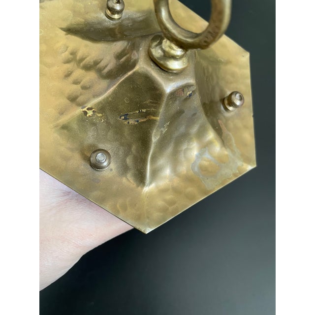 Vintage Brass Tree Branch Sculptural Centerpiece With Birds and Birdcage For Sale - Image 14 of 18