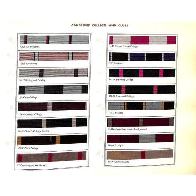 "Club Colours: Old Boys, University, Club and Regimental Colours" 1956 For Sale - Image 4 of 18