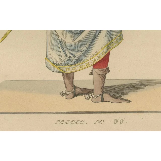 Renaissance Courtier, 1845, Paper For Sale - Image 3 of 10