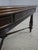 1990s Mixed Wood Inlaid Glass Top X Base Coffee Table For Sale - Image 5 of 13