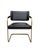 Mid-Century Modern Pair of Industry West Jimmy Cooper Buffalo Leather Armchairs For Sale - Image 3 of 16