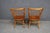 L. & j.g. Stickley Solid Cherry Fan Back Windsor Armchairs, Pair For Sale - Image 10 of 15