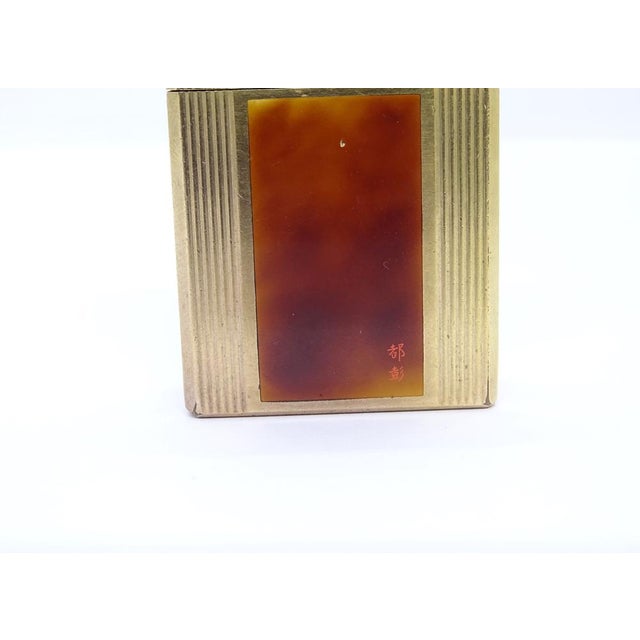 Dupont Lighter in Gold and Chinese Lacquer, France, 1980s For Sale - Image 15 of 18