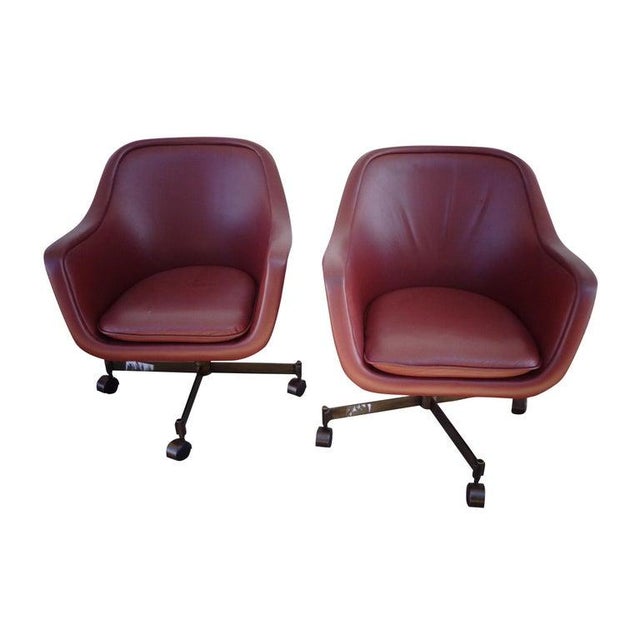 1 Ward Bennett for Brickel and Associates Desk Conference Chair For Sale In Houston - Image 6 of 7