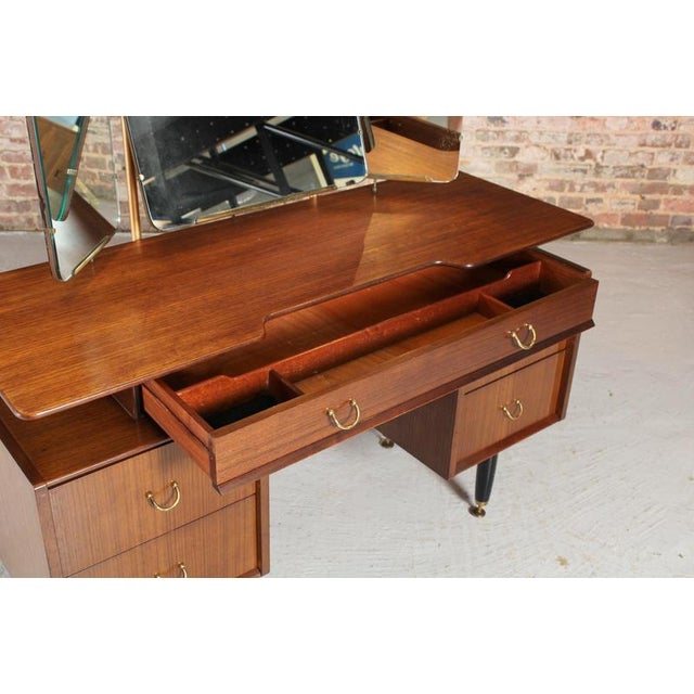 Metal Mid-Century Librenza Tola and Black Dressing Table from G-Plan, 1960s For Sale - Image 7 of 12