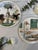 Sarreguemines earthenware from the 1950s-1960s, decorated with humorous vignettes. Designs by Benjamin Rabier, with his...