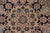 1980s Boho Chic Persian Kashan Green/Blue Wool Rug - 10'0'' X 13'5'' For Sale - Image 5 of 10