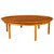 Brown American Mid Century Modern 54" Circular Coffee Table by Tomlinson Sophisticate, 1959 For Sale - Image 8 of 13