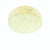 Gold Large Mid-Century Modern Amber Bubble Glass Flush Mount by Helena Tynell for Limburg, Germany, 1970s For Sale - Image 8 of 8