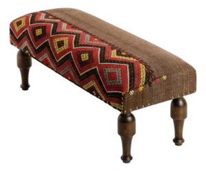Nomadic Kilim Upholstered Coffee Table