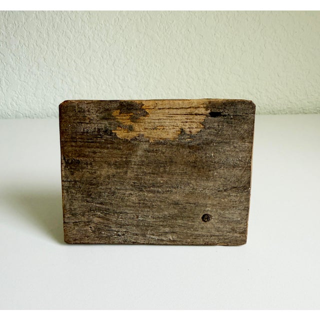 Antique Male Santos Figure on Wood Base For Sale - Image 10 of 10