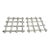 1970s Silver Faux Bamboo Trivets - Pair For Sale