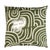 Schumacher x Backdrop New Beat Pillow In Olive 22" For Sale