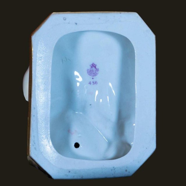 Gold Nude Bather Surprised in the style of Sir Thomas Brock for Royal Worcester, 1921 For Sale - Image 8 of 13