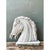 Sculpture Materials Vintage Cement Equestrian Bust For Sale - Image 7 of 12