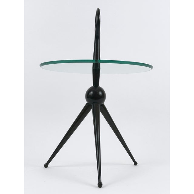 Mid-Century Modern Tripod Side Table by Cesare Lacca, Italy, 1950s For Sale - Image 6 of 18