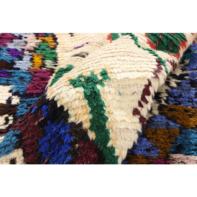 Vintage Azilal Moroccan Rug, 03'06 X 05'06 For Sale In Dallas - Image 6 of 10