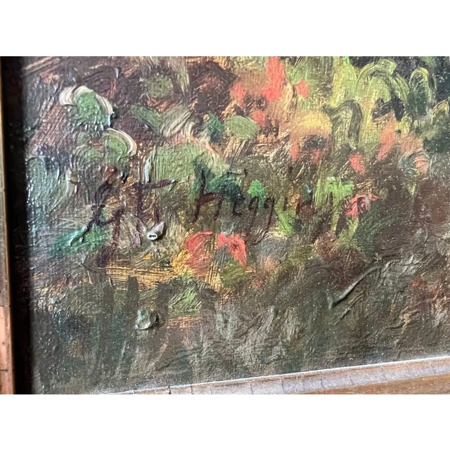 “River View” signed by George Higgins. Exhibited in Boston from 1859-1862