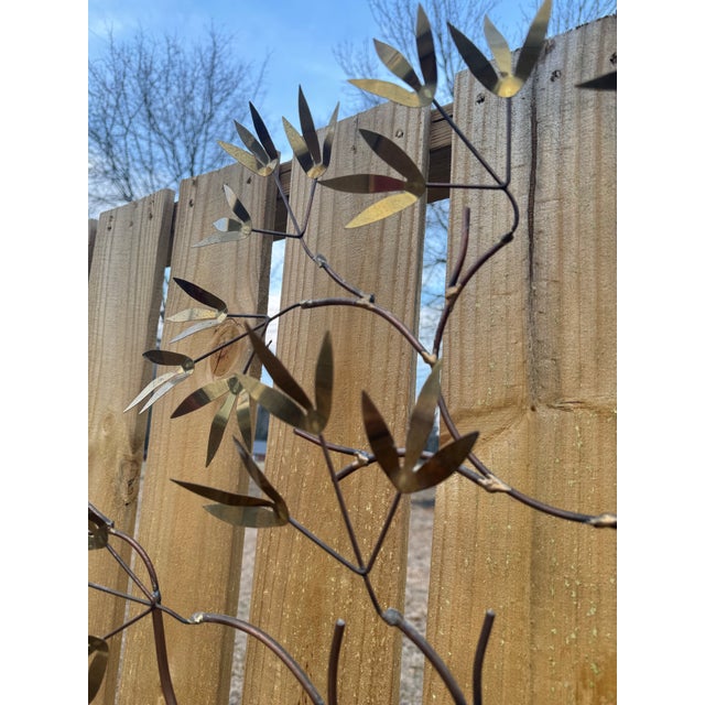 Curtis Jere Large Curtis Jere Vintage ‘Tree of Life’ Wall Sculpture For Sale - Image 4 of 7