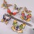 Italian and Portuguese Ceramic Butterfly Wall Plaques, 1970s, Set of 8 For Sale - Image 13 of 14