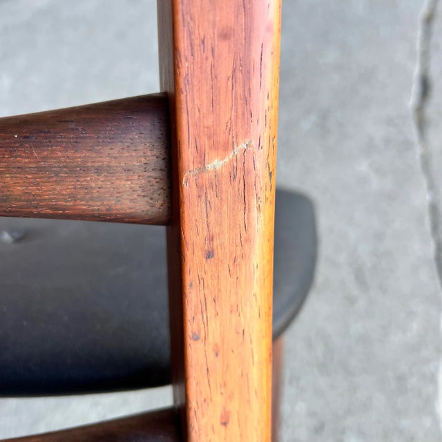 Niels Koefoed “Lis” Danish Rosewood Dining Chair For Sale - Image 11 of 12