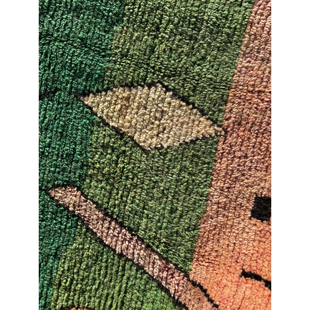 Vintage Berber Moroccan Rug, 1990 For Sale - Image 4 of 9