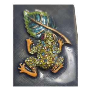 Jay Strongwater Swarovski Small Enamel Picture