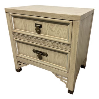 Late 20th Century Dixie Furniture Shangri-La Nightstand For Sale