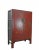 This beautiful red Chinese Chinoiserie cabinet was retrieved from Shanxi Province, a centuries old mountain city located...
