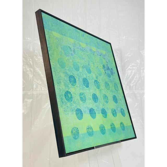 Marco Schidli “Dots” A483 Abstract Painting, Acrylic on Canvas 2019 For Sale - Image 9 of 18