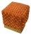 Safavieh Couture Ravyn Ottoman, Sienna For Sale