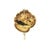 A stunning 1960's Art Nouveau revival pendant. Features a detailed profile of a woman. Crafted in 14k yellow gold. Adorned...