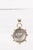 A Crab Didrama [coin] Pendant w/ 18 Karat Gold Trim & Bail. This ancient coin was minted at the ancient Greek city of...