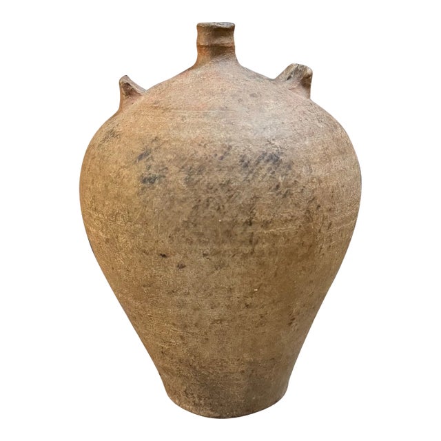 19th Century European Terra Cotta Vase For Sale