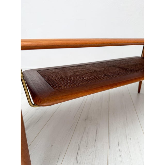 Danish Coffee Table FD 516 in Teak by Peter Hvidt & Orla Mølgaard-Nielsen for France & Daverkosen, 1960s For Sale - Image 4 of 9