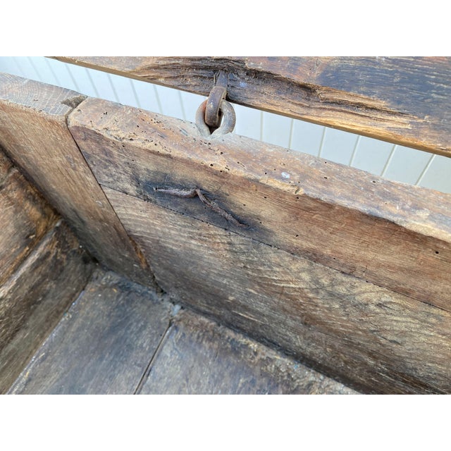 Rustic Antique Oak Bread Bin, 1800s For Sale - Image 3 of 18
