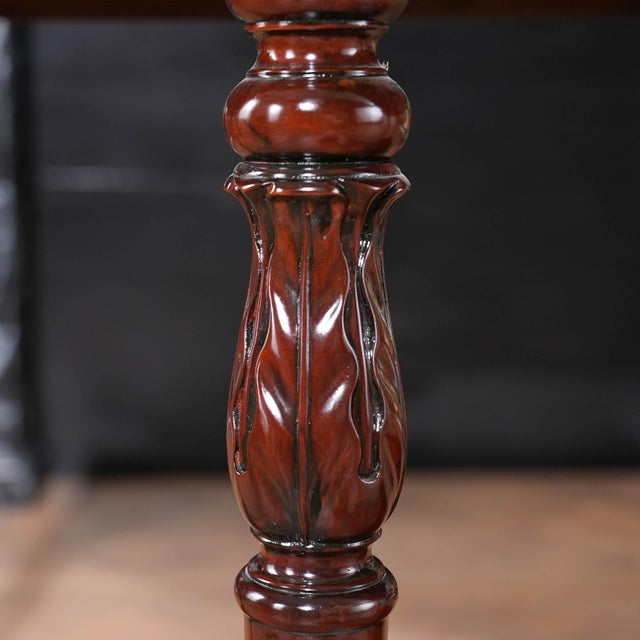 Brown Niagara Furniture Long Mahogany Console For Sale - Image 8 of 12