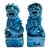 Pair of Vintage Ceramic Foo Dogs For Sale