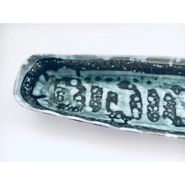 Large Vintage Abstract Bowl by David Sharp for Rye Pottery Studio, UK, 1960s For Sale - Image 15 of 16